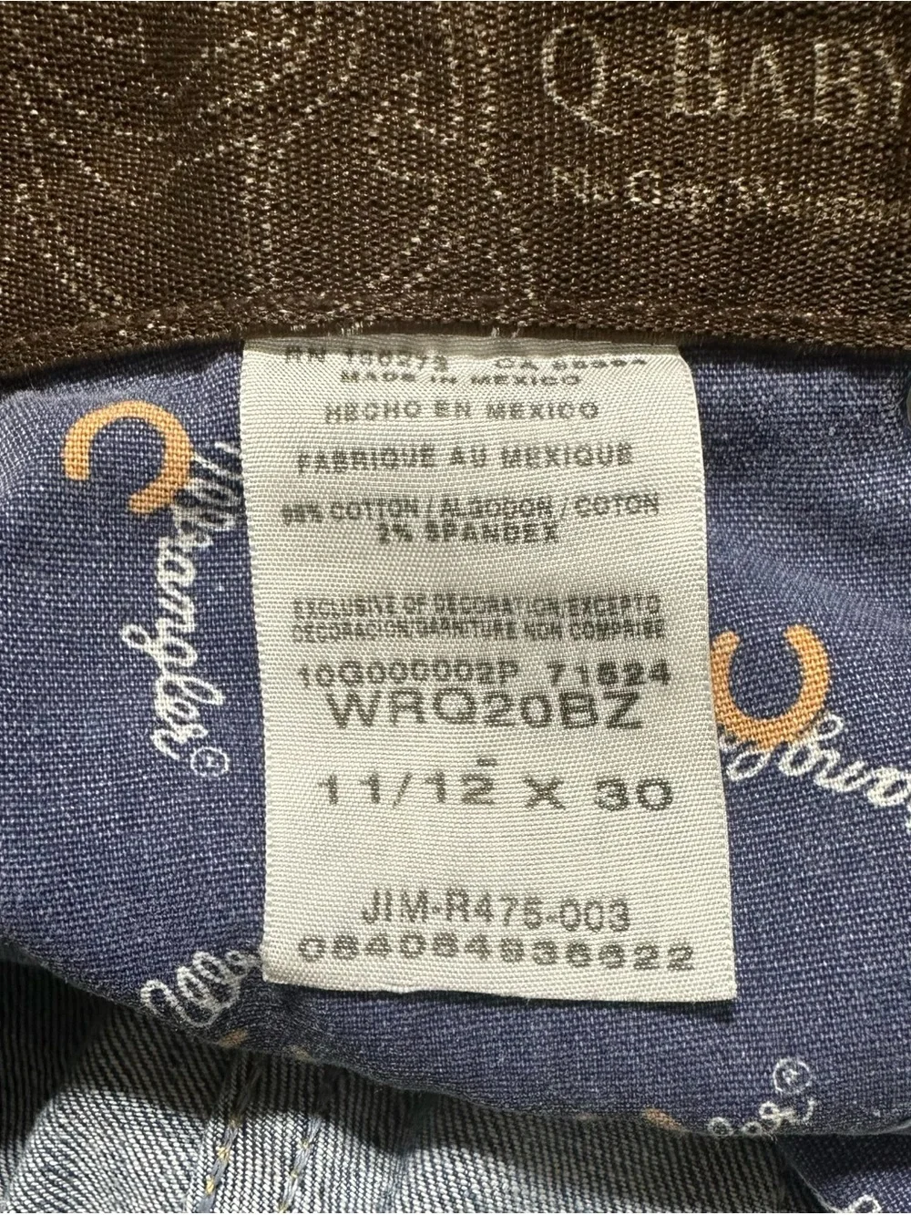 Wrangler baby women